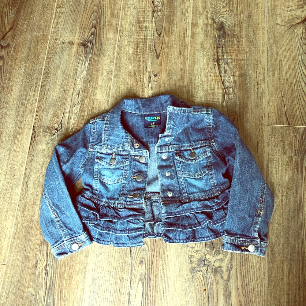 Genuine Kids Oshkosh Denim Jacket size 3